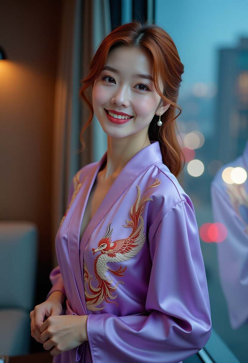 蓝色窗帘